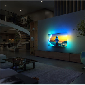 Philips Smart TV 55OLED820/12 Seria OLED820/12 139cm 4K UHD HDR Ambilight pe 3 laturi
