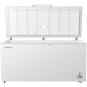 Heinner HCF-HS500EE++, 500 L, Clasa E, Control electronic, Alb