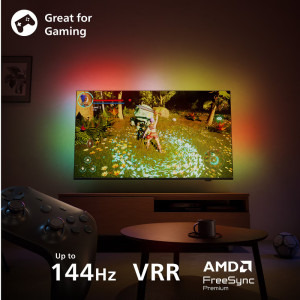Philips Smart TV 65MLED920/12 Seria MLED920/12 164cm 4K UHD HDR Ambilight pe 3 laturi