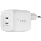 Incarcator retea Belkin GaN 45W 2x USB-C, White