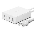 Incarcator retea Belkin BoostCharge Pro, GaN 108W, 2x USB, 2x USB-C, White