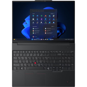 Lenovo 16'' ThinkPad E16 Gen 3, WUXGA IPS, Procesor Intel® Core™ Ultra 5 225U (12M Cache, up to 4.80 GHz), 16GB DDR5, 512GB SSD, Intel Graphics, No OS, Black