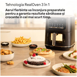 Braun Friteuza cu aer cald MultiFry 5 HF5075, 2000W, 6L, Negru
