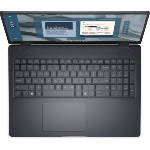 DELL 16'' Pro 16 PC16255, FHD+, Procesor AMD Ryzen™ 3 210 (8M Cache, up to 4.7 GHz), 8GB DDR5, 512GB SSD, AMD Radeon 740M, Win 11 Pro, Magnetite, 3Yr ProSupport