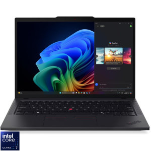 Laptop Lenovo 14 ThinkPad T14 Gen 6, WUXGA IPS, Procesor Intel® Core™ Ultra 7 258V (12M Cache, up to 4.80 GHz), 32GB LPDDR5X, 1TB SSD, Intel Arc 140V, Win 11 Pro, Black