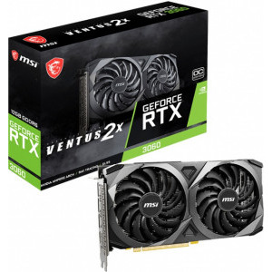 MSI GeForce RTX 3060 VENTUS 2X OC LHR 12GB GDDR6 192-bit