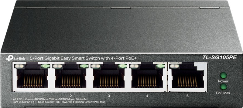 Switch TP-LINK Gigabit TL-SG105PE