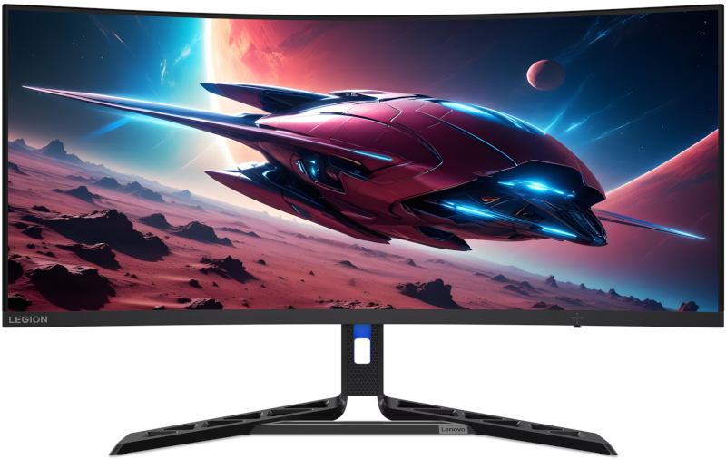 Monitor LED Lenovo Gaming Legion R34w-30 Curbat 34 inch UWQHD VA 0.5 ms 180 Hz HDR FreeSync Premium