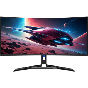 Monitor LED Lenovo Gaming Legion R34w-30 Curbat 34 inch UWQHD VA 0.5 ms 180 Hz HDR FreeSync Premium