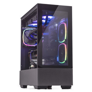 Gaming GREUCEANU powered by ASUS PRO ART, AMD Ryzen 7 9800X3D 4.7GHz, 32GB DDR5, 2TB SSD, RTX 4070 SUPER 12GB GDDR6X, Iluminare RGB, Windows 11 Pro (Workforce Ready)