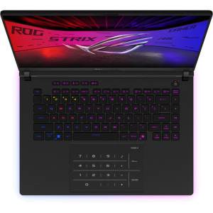 ASUS Gaming 16'' ROG Strix SCAR 16 G635LW, 2.5K Mini LED 240Hz, Procesor Intel® Core™ Ultra 9 275HX (36M Cache, up to 5.40 GHz), 64GB DDR5, 2TB SSD, GeForce RTX 5080 16GB, No OS, Off Black