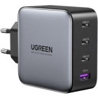 Incarcator retea Ugreen CD226, 3x USB-C, 1x USB, Quick Charge 4.0 100 W, GaN, Black