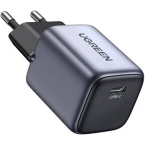 Incarcator retea Ugreen CD318, 1x USB-C, Quick Charge 20 W, GaN, Black
