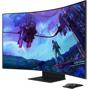 Samsung Odyssey Ark 2nd Gen LS55CG970NUXDU Curbat 55 inch UHD VA 1 ms 165 Hz HDR FreeSync Premium Pro