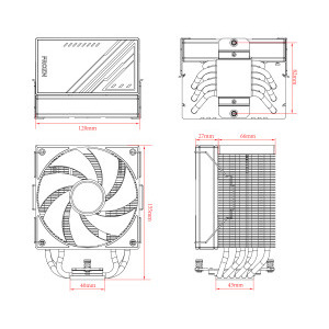 ID-Cooling FROZN A610 ARGB White