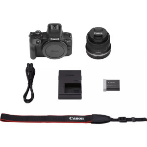Canon EOS R100 Body Black + Obiectiv RF-S 18-45mm F4.5-6.3 IS STM