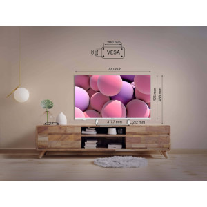 KIVI Smart TV Android 32F750NW Seria F750NW 80cm alb Full HD