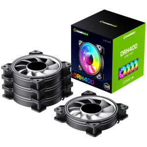 Gamemax DRH400 ARGB 120mm Four Fan Pack