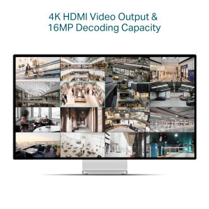 TP-LINK VIGI NVR2016H 16 Canale