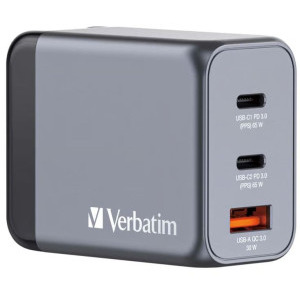 Incarcator retea Verbatim GNC-100 GaN 100W EU/UK/US