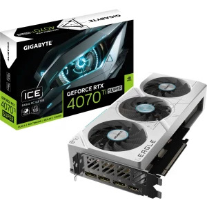 Placa video GIGABYTE GeForce RTX 4070 Ti SUPER EAGLE OC ICE 16GB
