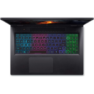 Acer Gaming 17.3'' Nitro 17 AN17-42, FHD IPS 165Hz, Procesor AMD Ryzen™ 7 8845HS (16M Cache, up to 5.10 GHz), 16GB DDR5, 512GB SSD, GeForce RTX 4060 8GB, No OS, Obsidian Black