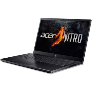 Acer Gaming 15.6'' Nitro V 15 ANV15-41, FHD IPS 165Hz, Procesor AMD Ryzen™ 7 7735HS (16M Cache, up to 4.75 GHz), 16GB DDR5, 512GB SSD, GeForce RTX 3050 6GB, No OS, Obsidian Black