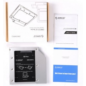 Orico HDD/SSD L95SS, pentru unitati optice de tipul 9.5 mm