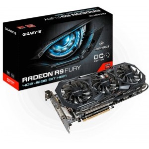 GIGABYTE Radeon R9 FURY OC WindForce 3X 4GB HBM 4096-bit