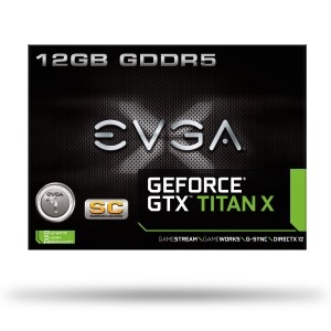 EVGA GeForce GTX TITAN X SuperClocked 12GB GDDR5 384-bit