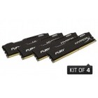 HyperX Fury Black 16GB DDR4 2666MHz CL15 Quad Channel Kit