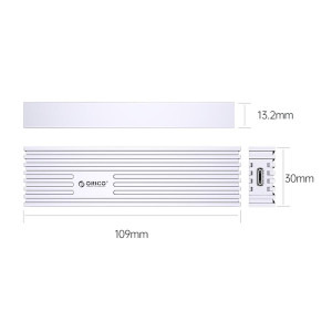 Orico FV35C3-G2 USB 3.0 argintiu