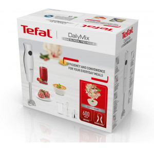 Tefal Mixer vertical, DailyMix HB533138, 600W, 0.8L, Alb