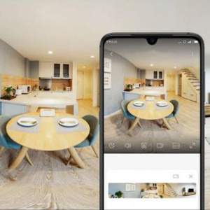 Xiaomi Camera de supraveghere Mi Home Security Camera Pro 360 grade, 2K, Wi-Fi, Bluetooth, Alb