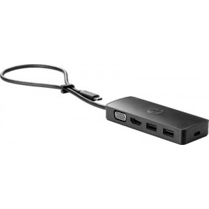 HP USB-C Travel Hub G2, 1x VGA, 1x HDMI, 2x USB
