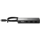 HP USB-C Travel Hub G2, 1x VGA, 1x HDMI, 2x USB