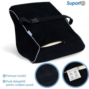 Suporto Set perne lombara + perna sezut, Regular