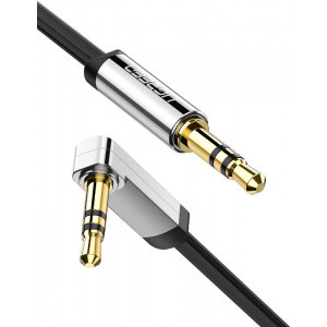 Cablu de date / adaptor Ugreen AV119, Jack 3.5mm Male la Jack 3.5mm Male, 2 m, Black