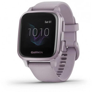 Garmin Venu Sq, aluminiu orchid, curea silicon orchid