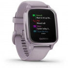 SmartWatch Garmin Venu Sq, aluminiu orchid, curea silicon orchid