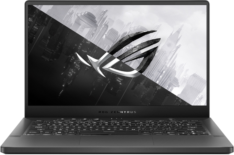 Laptop ASUS Gaming 14” ROG Zephyrus G14 GA401QM, FHD 144Hz, Procesor AMD Ryzen™ 9 5900HS, 16GB DDR4, 1TB SSD, GeForce RTX 3060 6GB, Win 10 Home, Eclipse Gray AniMe Matrix ASUS imagine noua idaho.ro