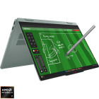 Laptop Lenovo 14'' IdeaPad 5 2-in-1 14AGP11, WUXGA OLED Touch, Procesor AMD Ryzen™ AI 7 445 (8M Cache, up to 4.60 GHz), 16GB DDR5, 1TB SSD, AMD Radeon 840M, No OS, Breeze Moss