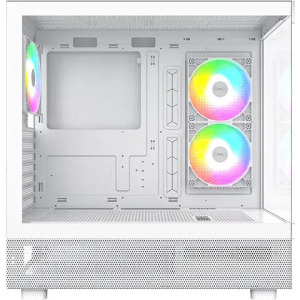 Gaming BALAUR Ultra Alb, Intel Core Ultra 5 225F 3.3GHz, 32GB DDR5, 1TB SSD, RTX 5060 8GB GDDR7, Iluminare RGB