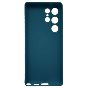 Lemontti Capac protectie spate Silicon Silky Blue pentru Galaxy S25 Ultra