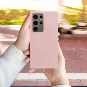 Lemontti Capac protectie spate Frame Pink pentru Galaxy S25 Ultra