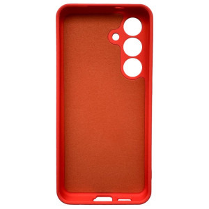 Lemontti Capac protectie spate Silicon Soft Slim Orange pentru Galaxy S25