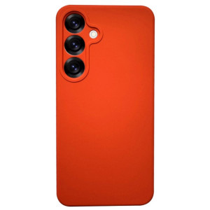Lemontti Capac protectie spate Silicon Soft Slim Orange pentru Galaxy S25