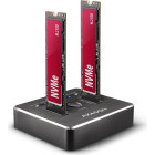 Rack AXAGON ADSA-M2C DUAL NVMe USB-C 3.2 Gen 2