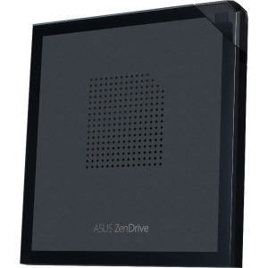 ASUS ZenDrive V1M DVD writer extern 8X, suport M-DISC, Nero BackItUp, E-Green, Negru