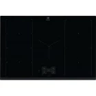 Plita incorporabila Electrolux EIS8959, Inductie, 5 zone de gatit, SensePro, CookSmart, FlexBridge, My Electrolux Kitchen, 78 cm, Negru